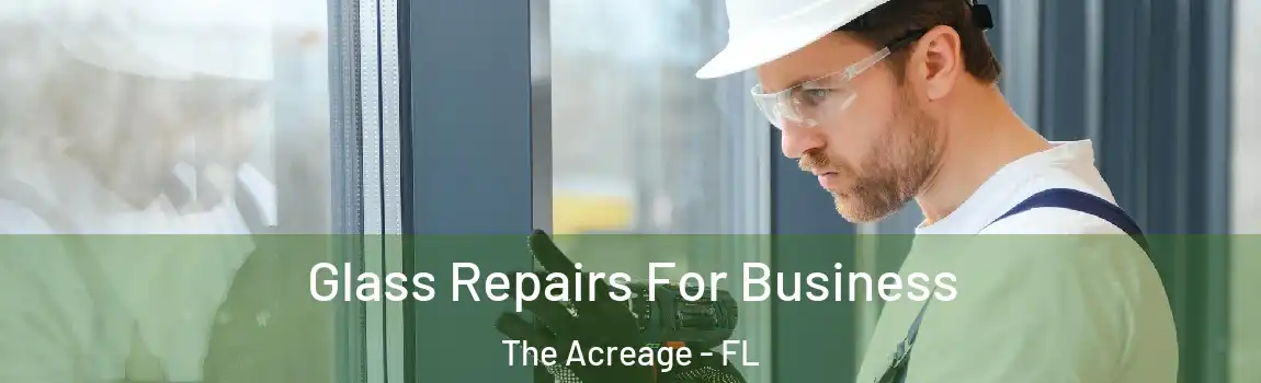 Glass Repairs For Business The Acreage - FL