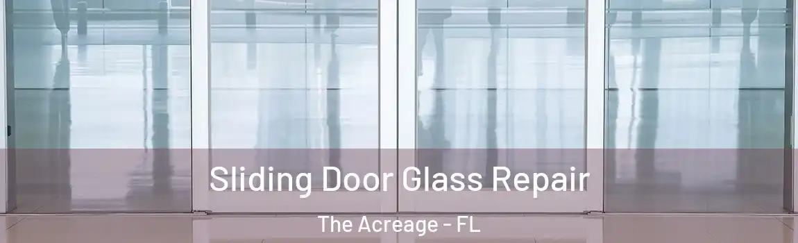 Sliding Door Glass Repair The Acreage - FL