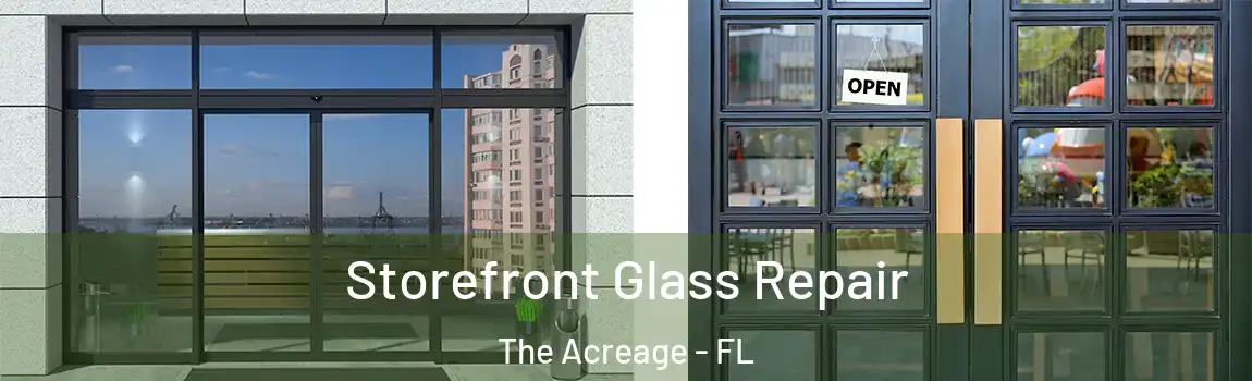 Storefront Glass Repair The Acreage - FL