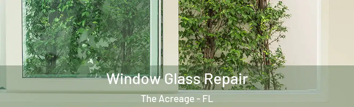 Window Glass Repair The Acreage - FL