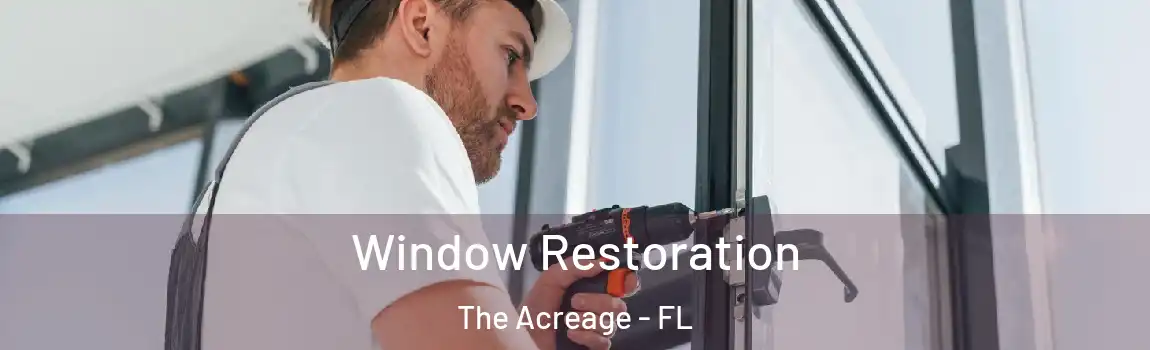 Window Restoration The Acreage - FL